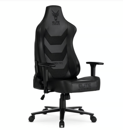 Fotel obrotowy gamingowy do pokoju młodzieżowego Apex czarny