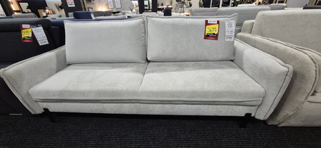 Kanapa szara rozkładana na nóżkach Bjork Sweet Sit