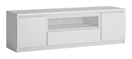 Komoda RTV biała pod telewizor do salonu Fribo Białe Meble Wójcik 