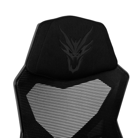 Fotel komputerowy gamingowy dla gracza nowoczesny czarny