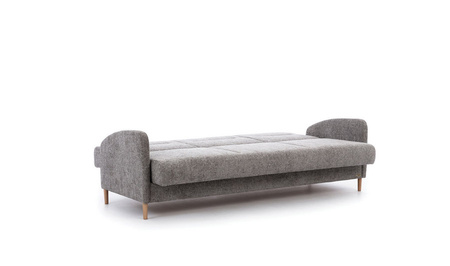 Wersalka kanapa na nóżkach do salonu z funkcją spania Boretto