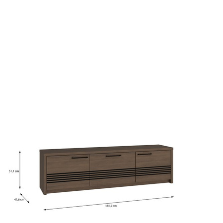 Szafka RTV podświetlana do salonu Eufemius