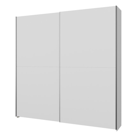 Szafa ubraniowa nowoczesna przesuwna biała 200 cm Home Nook