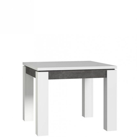 Stół rozkładany 90-135-180 x 90 cm do jadalni biały  Brugia Forte