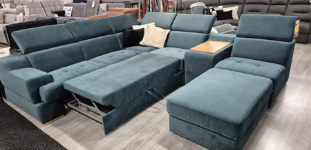 Narożnik modułowy rozkładany z funkcją spania Belluno Gala Collezione