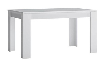 Stół rozkładany, prostokątny biały do jadalni Fribo Białe Meble Wójcik