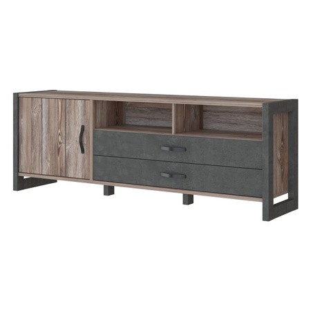 Szafka RTV z szufladami pod telewizor do salonu Note Forte