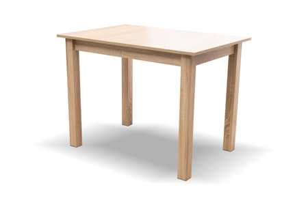 Zestaw stół prostokątny z 4 krzesłami Aosta 100x70cm.