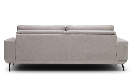 Nowoczesna sofa 3-osobowa na nóżkach z funkcją wysuwanego siedziska Misty Wajnert