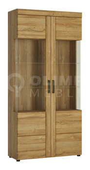 Witryna wysoka do salonu Cortina Meble Wójcik