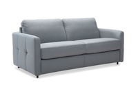 Sofa dwuosobowa rozkładana szara Ema 2 Sweet Sit