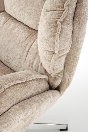 Fotel jednoosobowy obrotowy Guido beżowy