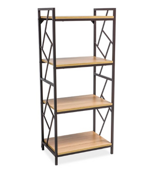 Regał wysoki na książki do salonu Tablo R4