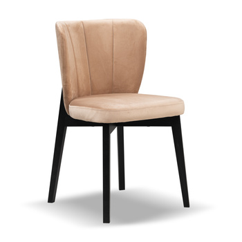 Krzesło tapicerowane nowoczesne do salonu Tulipan