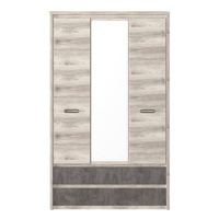 Szafa uchylna z lustrem do pokoju młodzieżowego Jazz 3D4S Mebel Bos