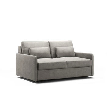 Sofa dwuosobowa z funcją spania szara Roco MP Nidzica