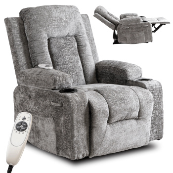 Fotel rozkładany wypoczynkowy z masażem Box