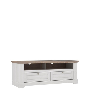 Szafka pod telewizor nowoczesna z szufladami do salonu Iloppa Forte