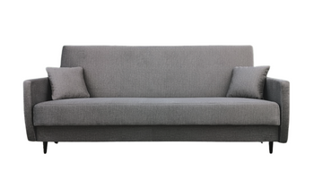 Wersalka na nóżkach rozkładana z pojemnikiem na pościel Riva 