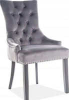 Krzesło kubełkowe  do salonu Edward 