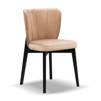 Krzesło tapicerowane nowoczesne do salonu Tulipan