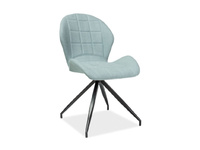 Krzesło nowoczesne do jadalni w kolorze miętowym Halls II