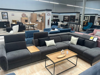 Narożnikz funkcją spania na nóżkach Lorens