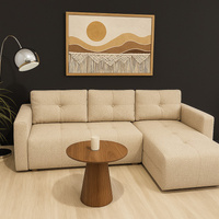 Narożnik nowoczesny z funkcja spania i pojemnikiem Amaro Bis 