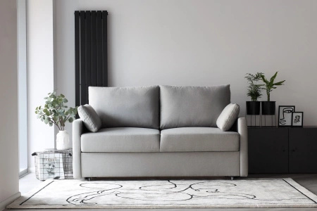 Kanapa sofa dwuosobowa szara Roco MP Nidzica