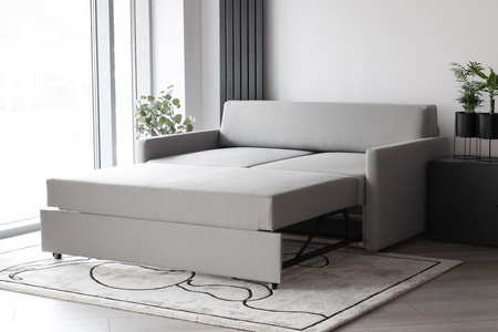 Kanapa sofa dwuosobowa szara Roco MP Nidzica