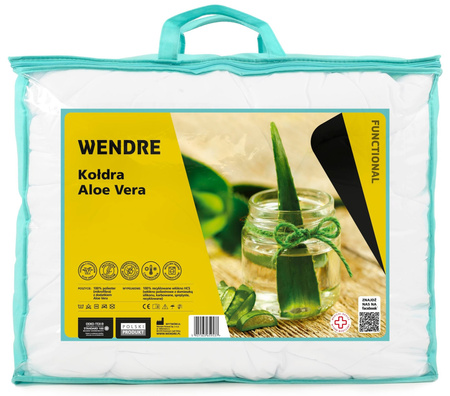 Kołdra całoroczna aloesowa 140x200 Aloe Vera