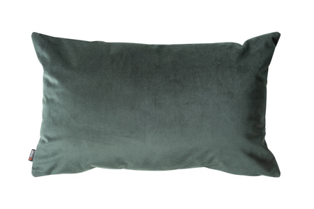 Poduszka dekoracyjna dwukolorowa 30x50 ciemnozielono-jasnozielona Olimp Home Basic velvet
