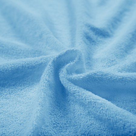 Prześcieradło frotte z gumką 120x200 niebieskie